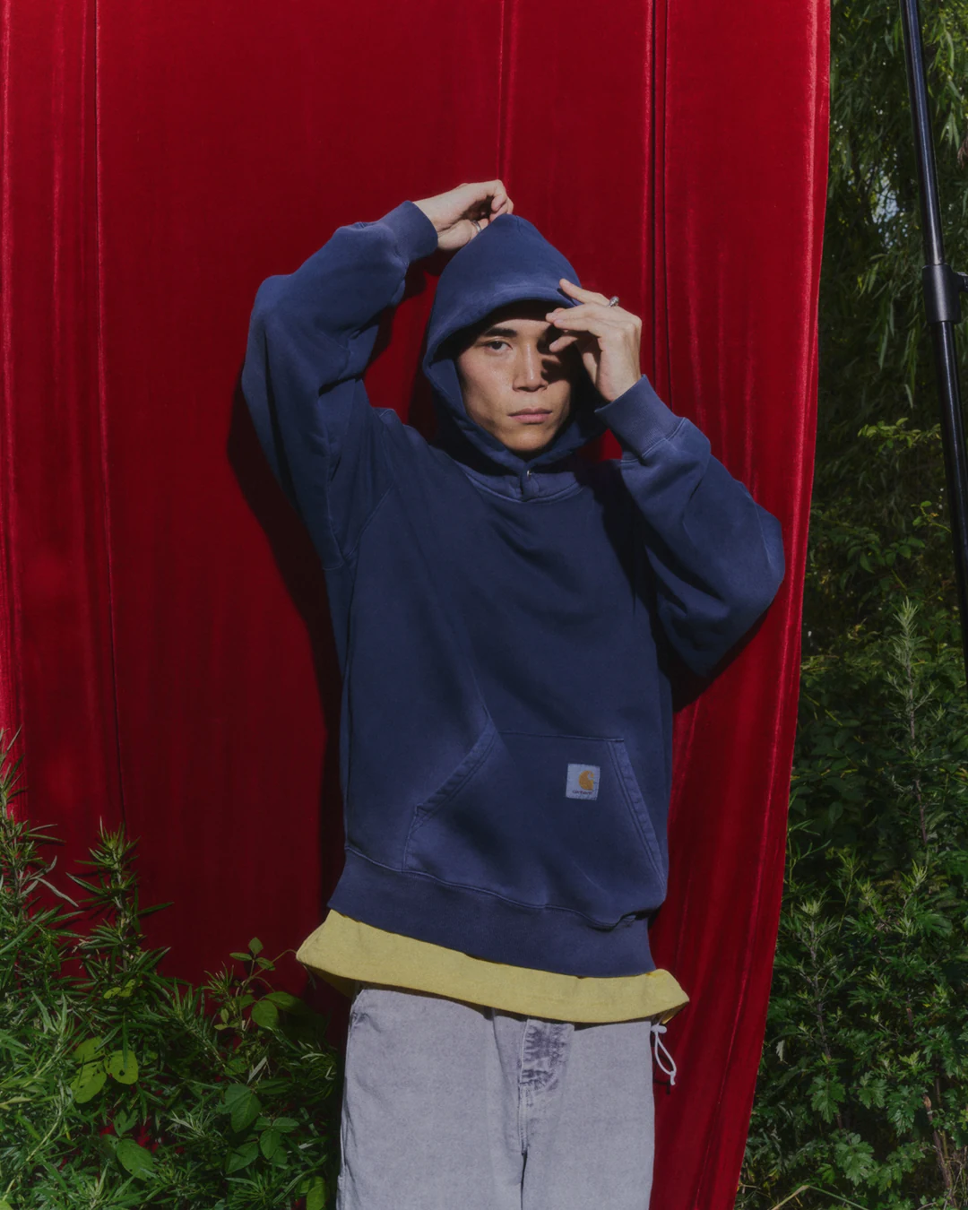 Carhartt WIP Hong Kong 2025 가을·겨울 에디토리얼에서 선별한 이미지. 8번째 컷.